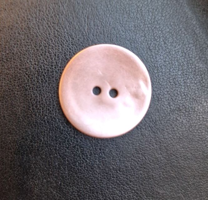 Hovedbilde Perlemorsknapp støvrosa rose gold 23 mm