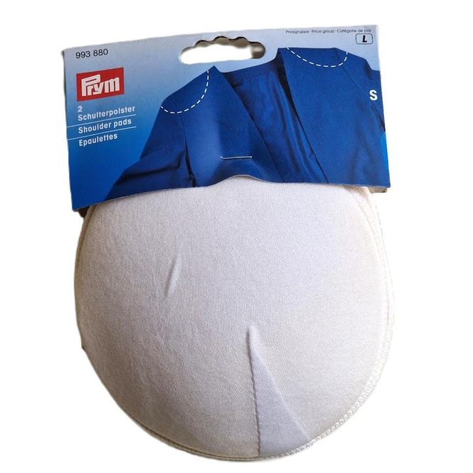 Hovedbilde Prym skulderputer raglan str Small hvit