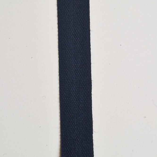 Hovedbilde Bendelbånd bomull 10 mm 5 meter sort