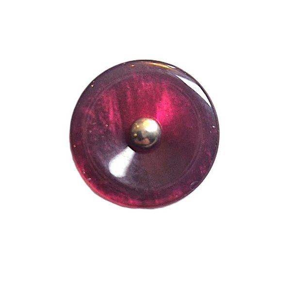 Hovedbilde Mørk rosa bluseknapp kjoleknapp metall 11 mm