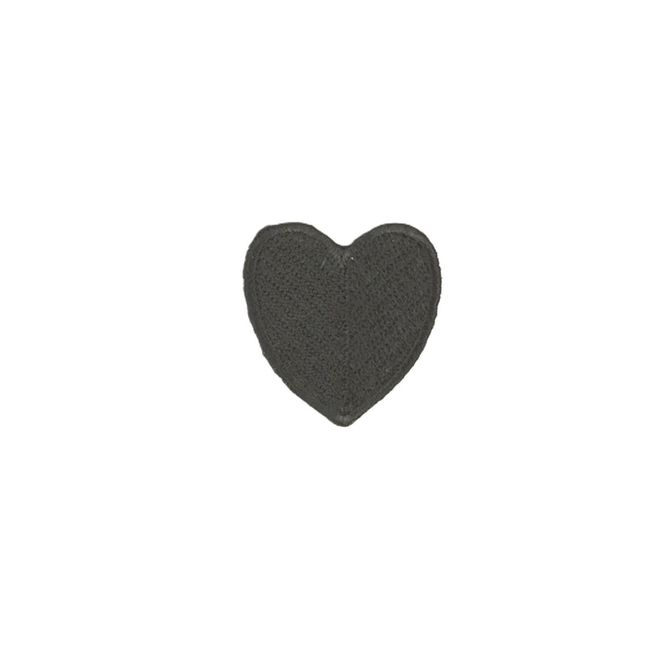 Hovedbilde MOTIV HJERTE SORT 3,5 X 4 CM