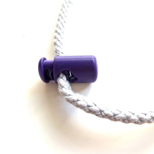 Snorstopper plast 32 mm lilla