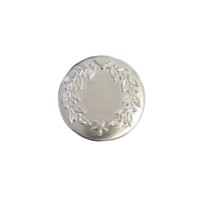 Hovedbilde Jeansknapp patent 17 mm sølv