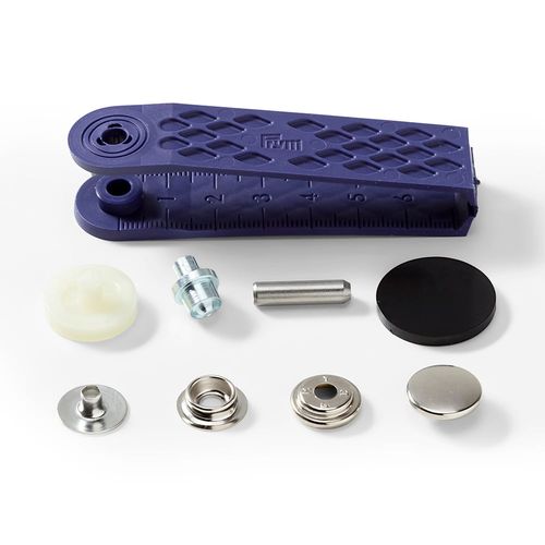 Trykknapper Sport & Camping 15mm  10stk  Sølv