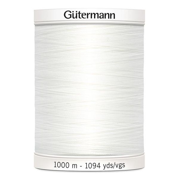 Bilde av Universal sytråd Gütermann 1000 m 800 hvit