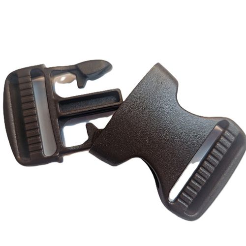 Klikkspenne 32 mm mørk brun
