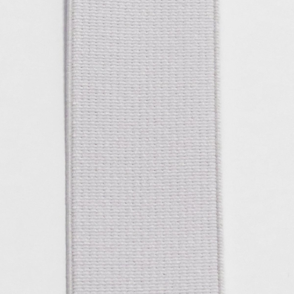 Elastikk 50 mm hvit