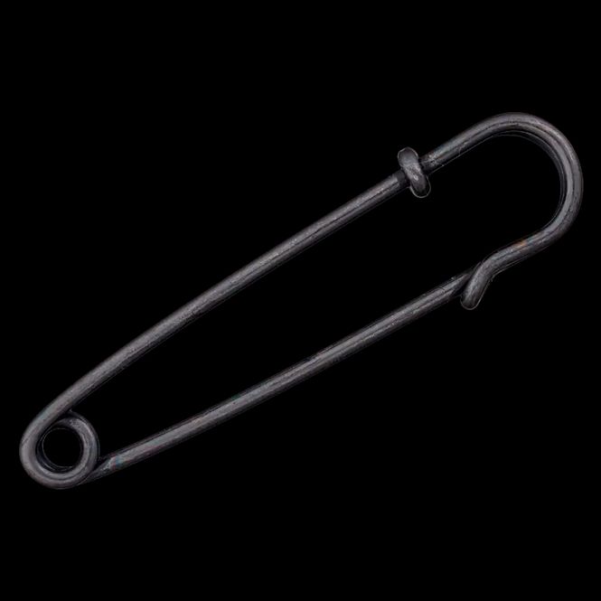 Hovedbilde Kiltnål sort kobber 50 mm