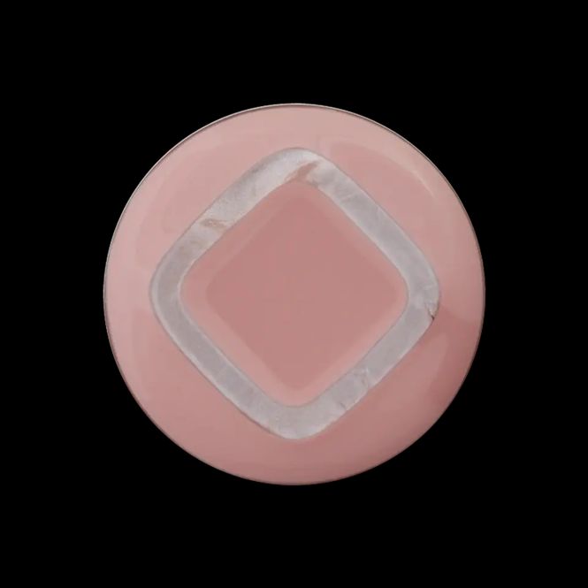 Hovedbilde Lys rosa øyeknapp 23 mm
