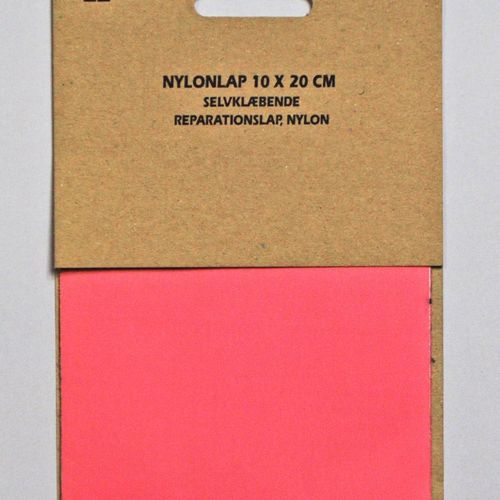 Selvklebende reparasjonslapp 10x20 cm lys rosa